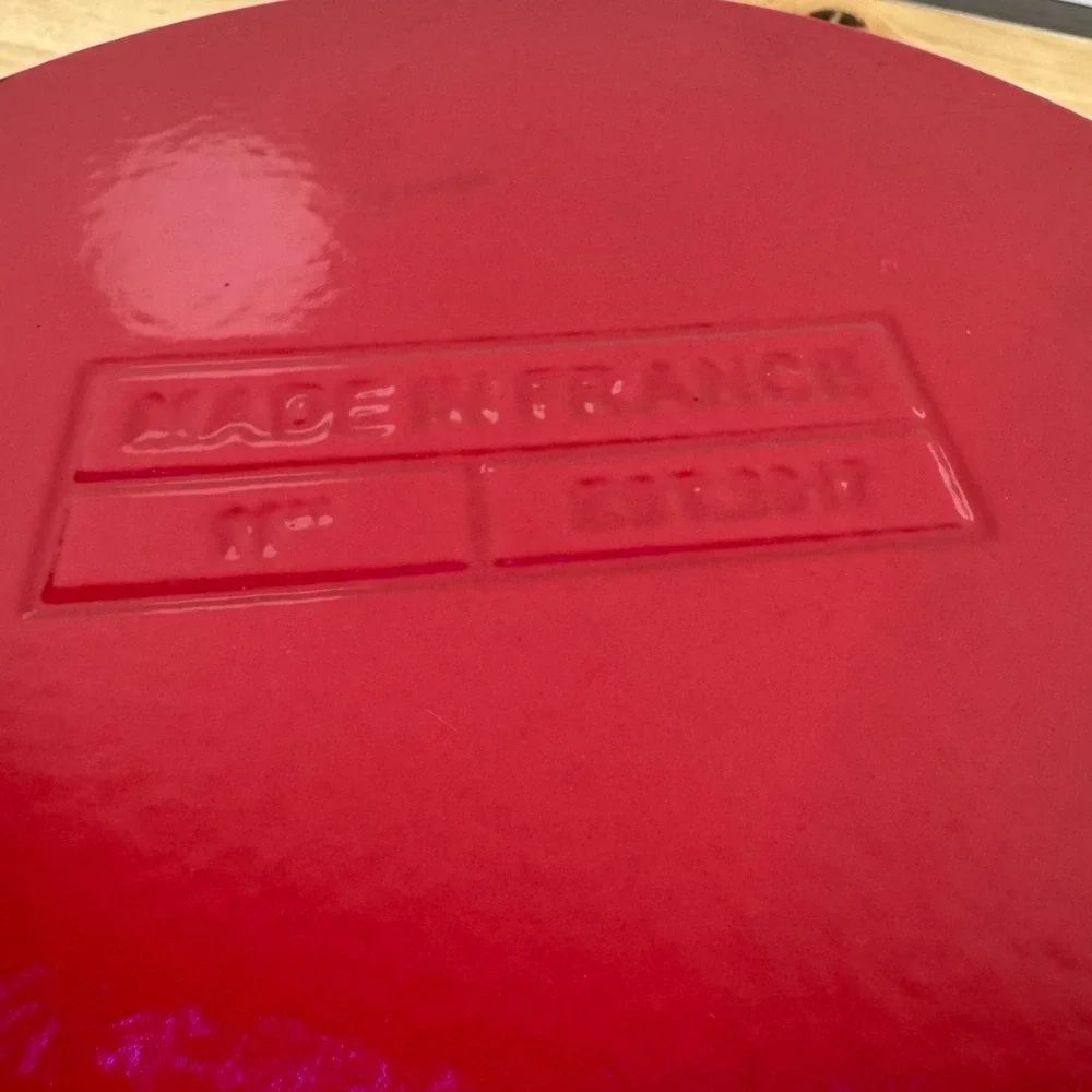 Made-In Cookware Enameled Cast Iron Skillet Red 11 inch Made In Brand France